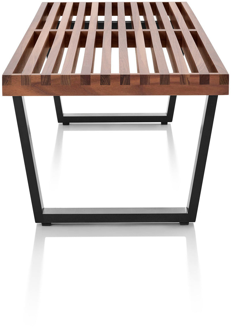 Nelson® Platform Bench – Ebonized Wood Base - Herman Miller® - Stools + Benches + Ottomans - 48