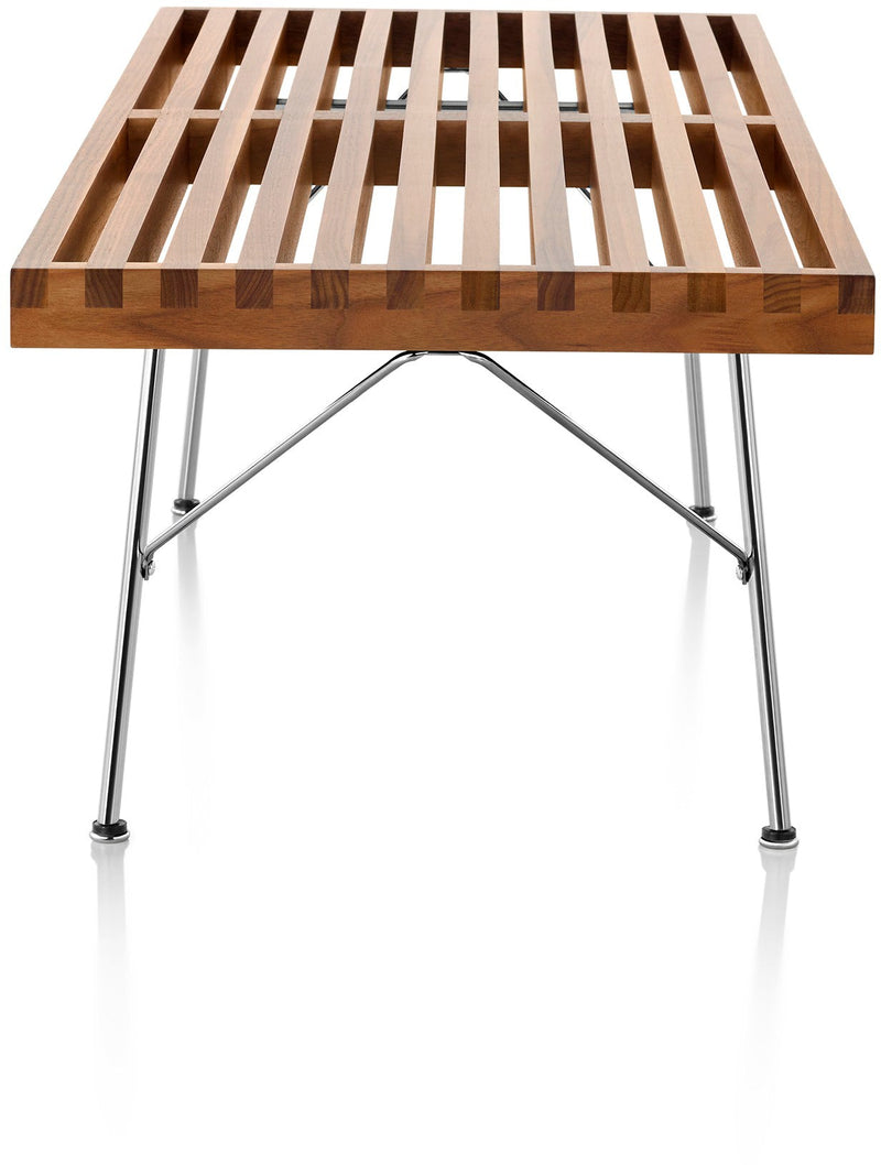 Nelson® Platform Bench – Trivalent Chrome Base - Herman Miller® - Stools + Benches + Ottomans - 48