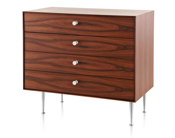 Nelson® Thin Edge 4 - Drawer Chest - Herman Miller® - Dressers - Santos Palisander - HORNE