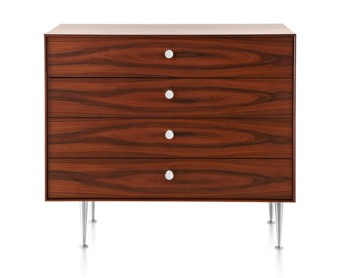 Nelson® Thin Edge 4 - Drawer Chest - Herman Miller® - Dressers - Santos Palisander - HORNE