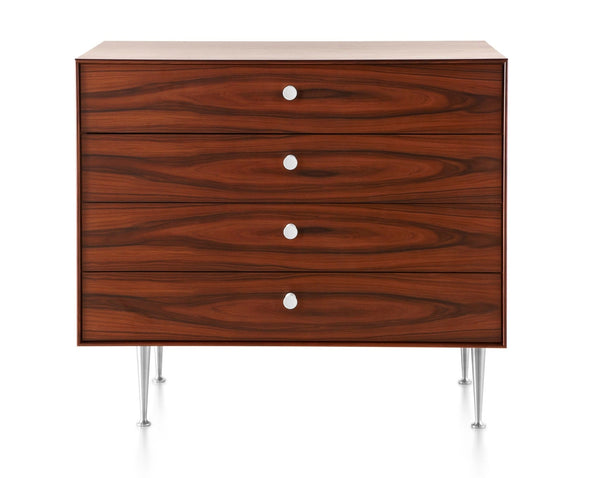 Nelson® Thin Edge 4 - Drawer Chest - Herman Miller® - Dressers - Santos Palisander - HORNE