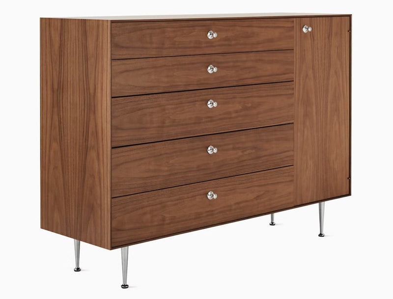 Nelson® Thin Edge Chest Cabinet - Herman Miller® - Dressers - Ash - Left - HORNE