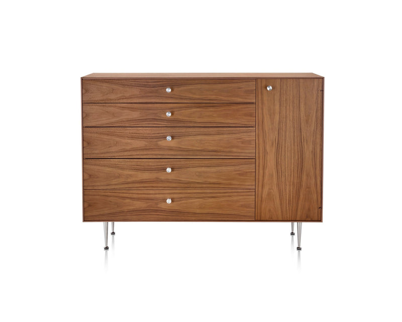 Nelson® Thin Edge Chest Cabinet - Herman Miller® - Dressers - Ash - Left - HORNE