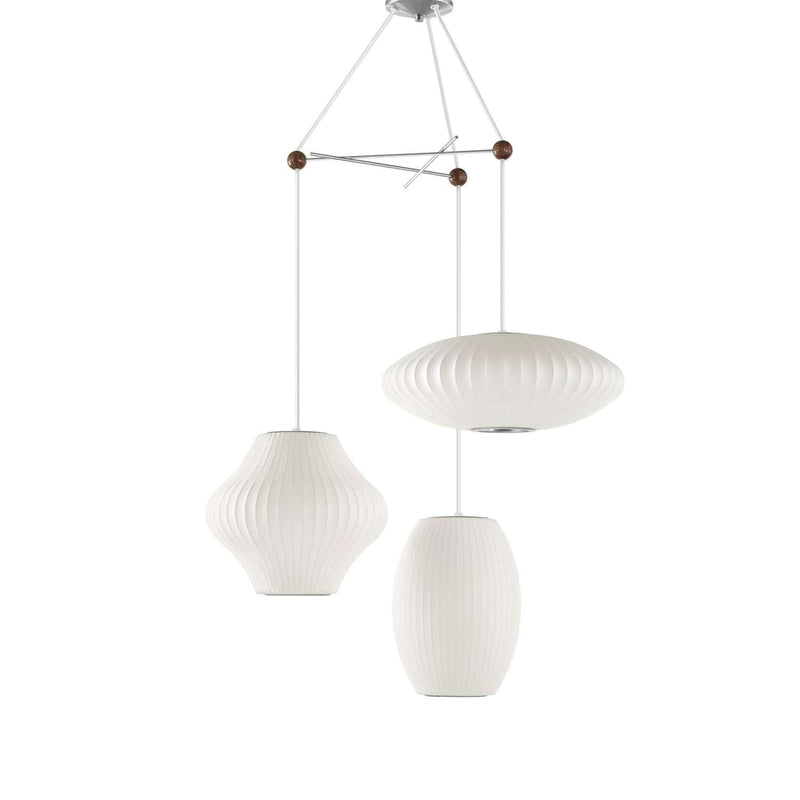 Nelson® Triple Bubble Lamp Fixture Kit - Herman Miller® - Chandeliers - HORNE
