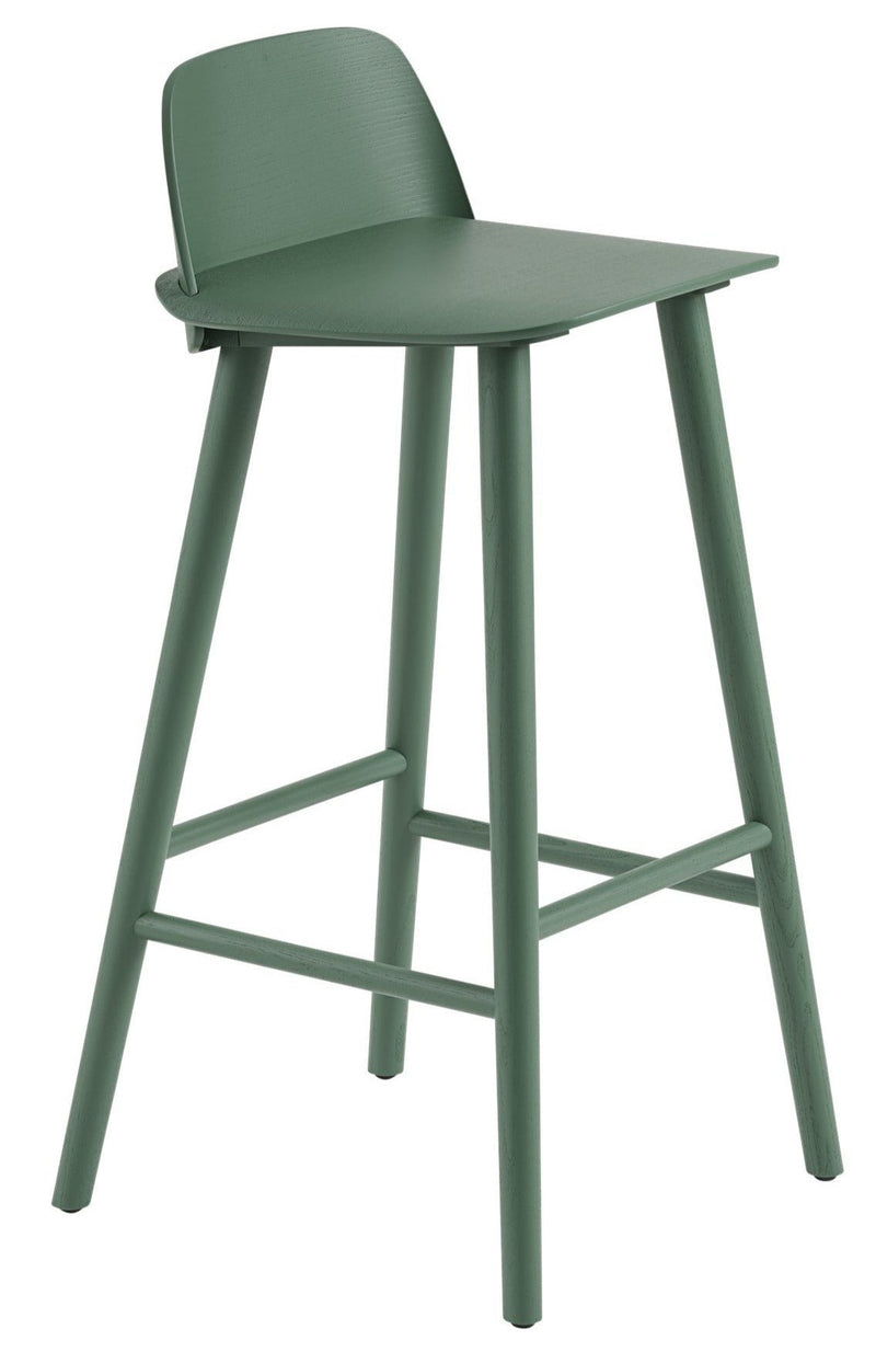 Nerd Stool - Muuto - Stools + Benches + Ottomans - Counter Height - Black - HORNE