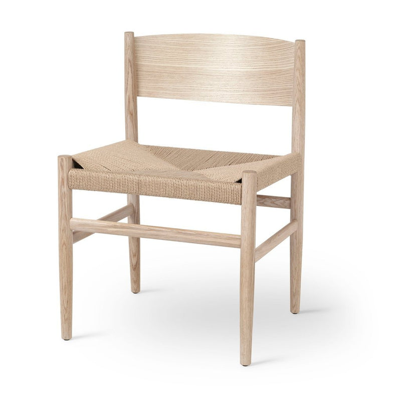 Nestor Chair - Mater - Chairs - Sirka Grey Stain Beech - Natural Paper Cord - HORNE