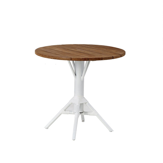 Nicole Cafe Table - Exterior - Sika Design - Outdoor Furniture - White - Round(Ø80) - HORNE