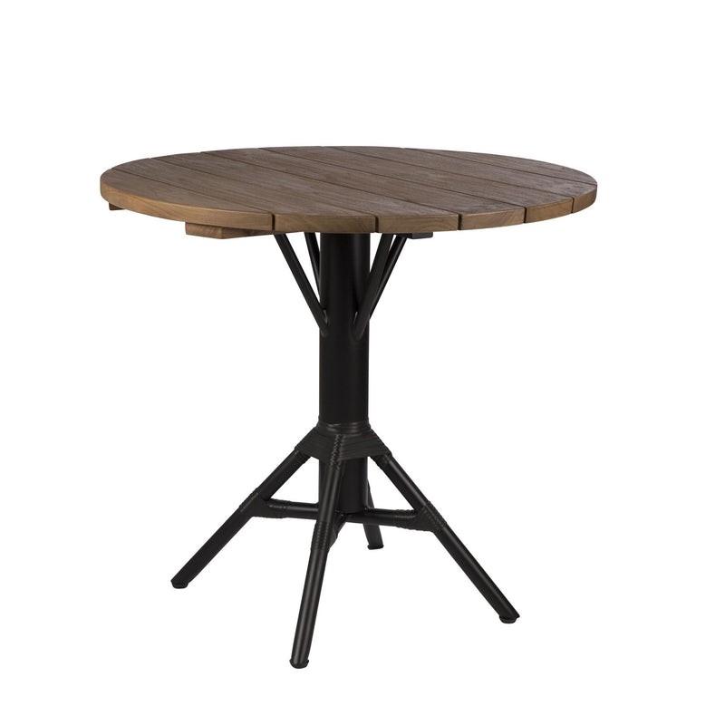 Nicole Cafe Table - Exterior - Sika Design - Outdoor Furniture - Black - Round(Ø80) - HORNE