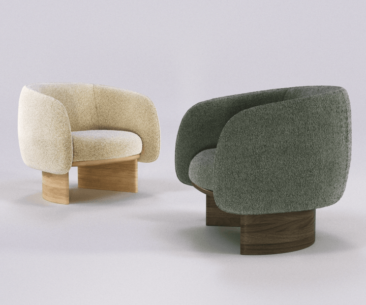 Nido Lounge Chair - WeWOOD - Chairs - Walnut - Madison - TWDM12016 - HORNE