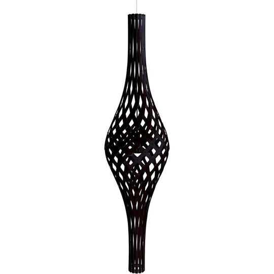 Nikau Full Pendant - 2 Sided - David Trubridge - Pendants - Black - HORNE
