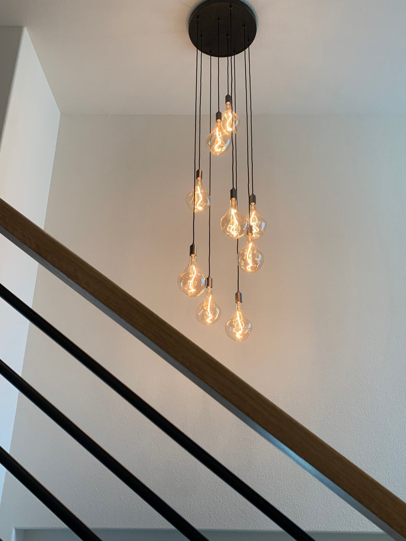 Nine Pendant - Tala - Walnut - Voronoi II - HORNE