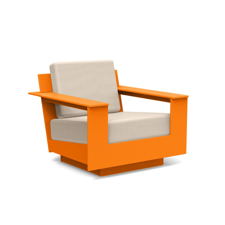 Nisswa Lounge Chair - Loll Designs - Outdoor Furniture - Sunset Orange - Flax - HORNE