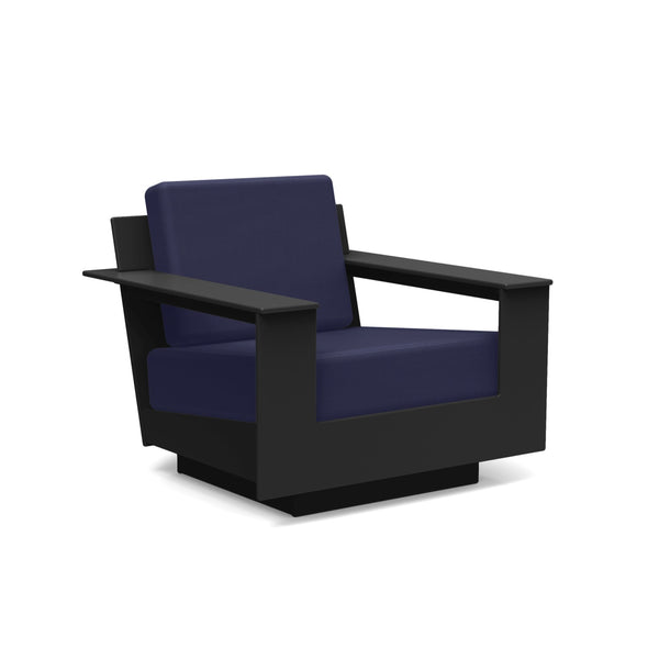 Nisswa Lounge Chair - Loll Designs - Outdoor Furniture - Black - Navy - HORNE