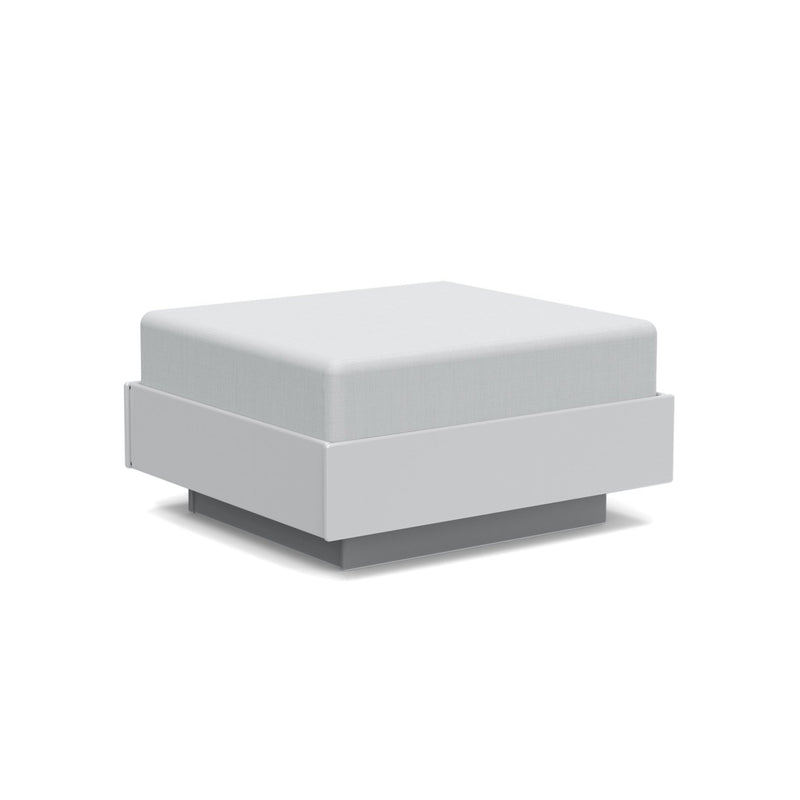 Nisswa Ottoman - Loll Designs - Stools + Benches + Ottomans - Black - Flax - HORNE