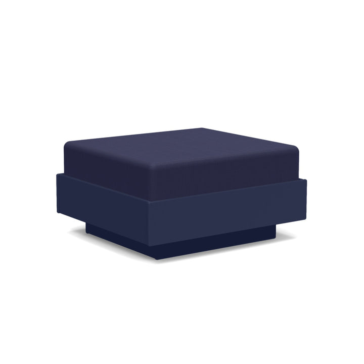 Nisswa Ottoman - Loll Designs - Stools + Benches + Ottomans - Navy Blue - Navy - HORNE