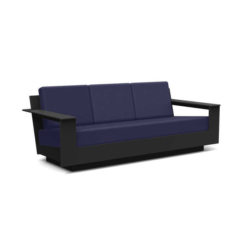 Nisswa Sofa - Loll Designs - Outdoor Furniture - Black - Flax - HORNE