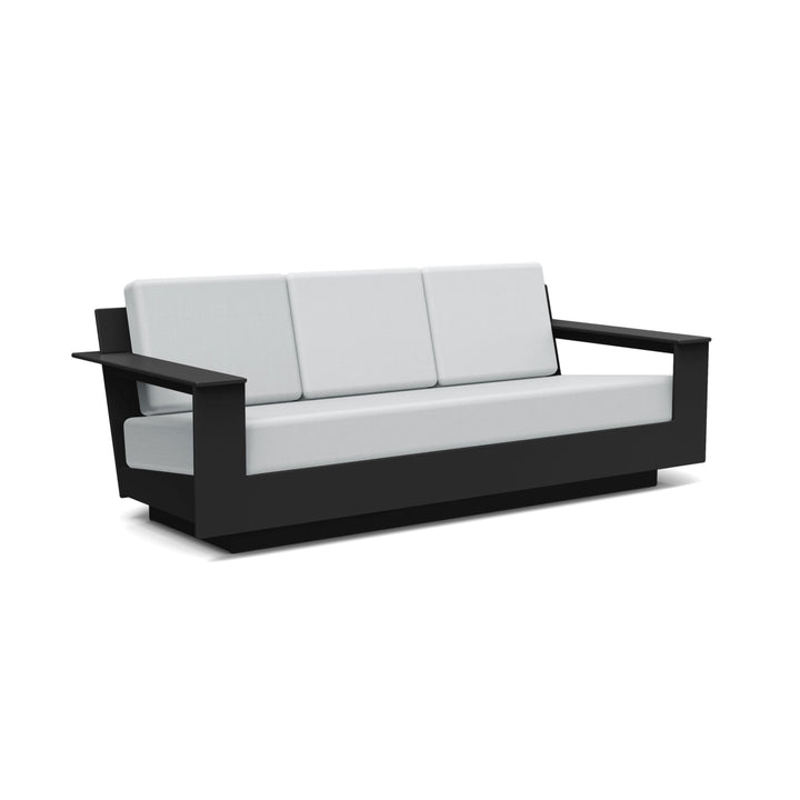 Nisswa Sofa - Loll Designs - Outdoor Furniture - Black - Silver - HORNE