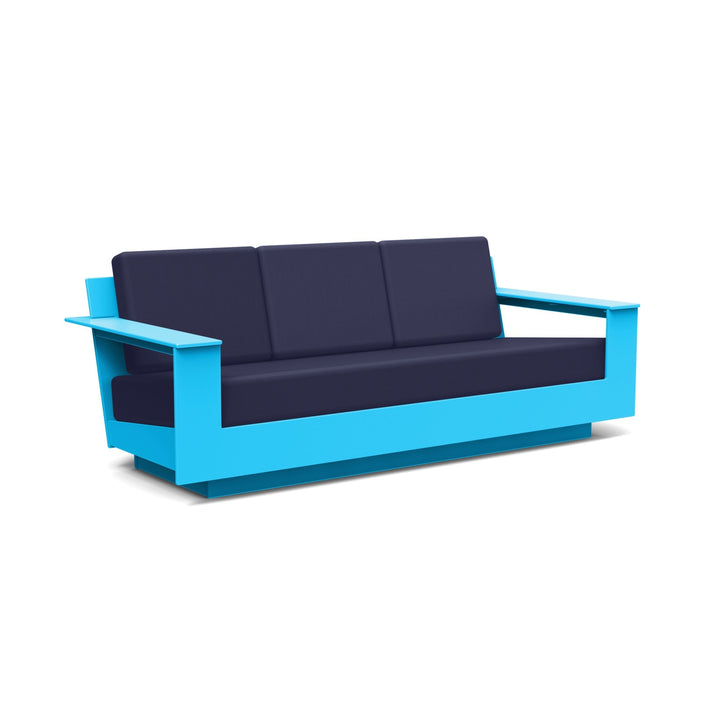 Nisswa Sofa - Loll Designs - Outdoor Furniture - Sky Blue - Navy - HORNE