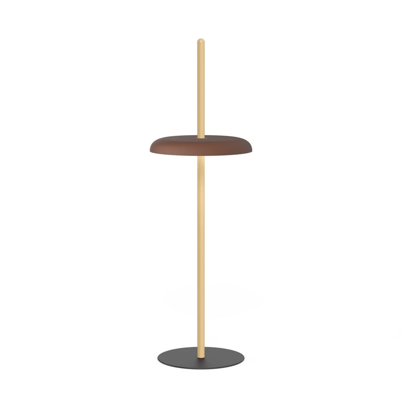 Nivél Floor Lamp - Pablo Designs - Floor Lamps - White Oak - Black - HORNE