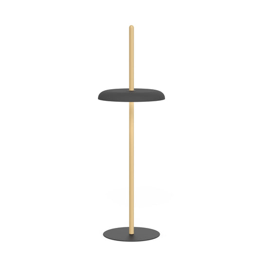 Nivél Floor Lamp - Pablo Designs - Floor Lamps - White Oak - Black - HORNE