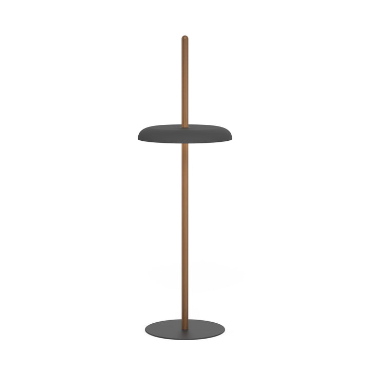 Nivél Floor Lamp - Pablo Designs - Floor Lamps - Walnut - Black - HORNE