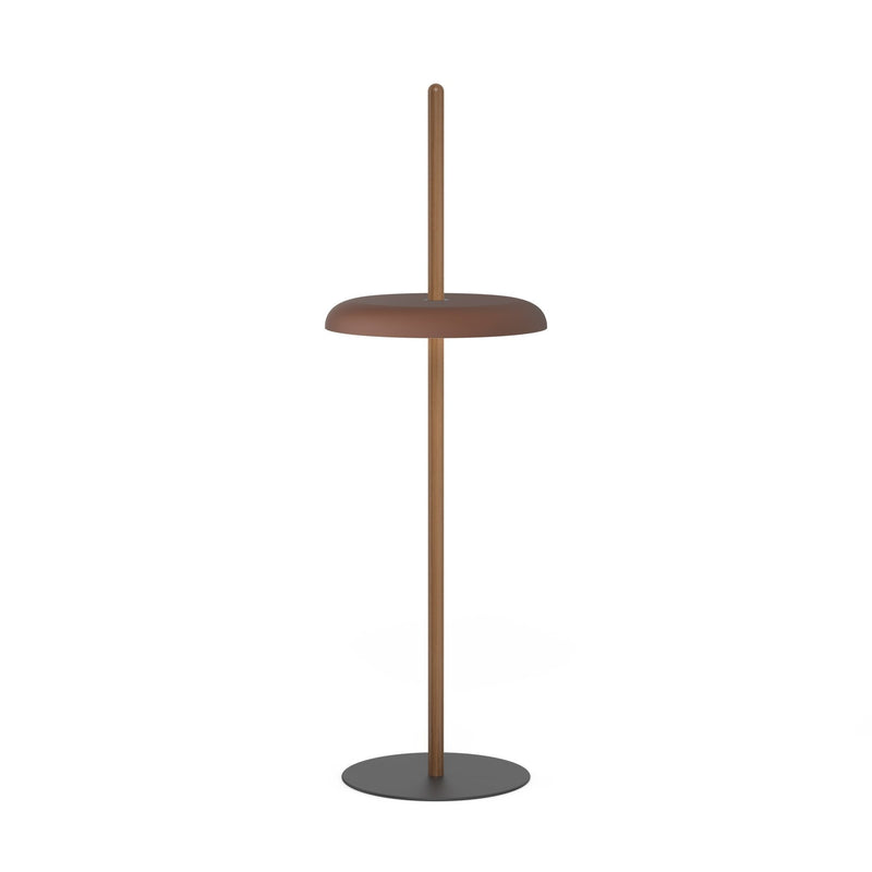 Nivél Floor Lamp - Pablo Designs - Floor Lamps - White Oak - Black - HORNE