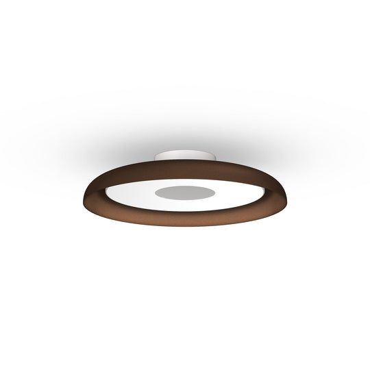 Nivél Flush 15 Wall/Ceiling Lamp - Pablo Designs - Wall Sconces - Espresso - HORNE