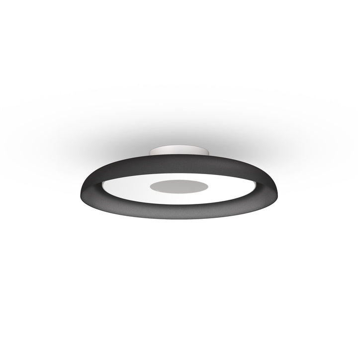 Nivél Flush 15 Wall/Ceiling Lamp - Pablo Designs - Wall Sconces - Black - HORNE