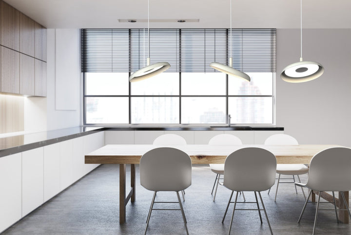 Nivél Pendant 15 - Pablo Designs - Pendants - Black - White - HORNE