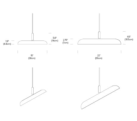 Nivél Pendant 22 - Pablo Designs - Pendants - White - White - HORNE