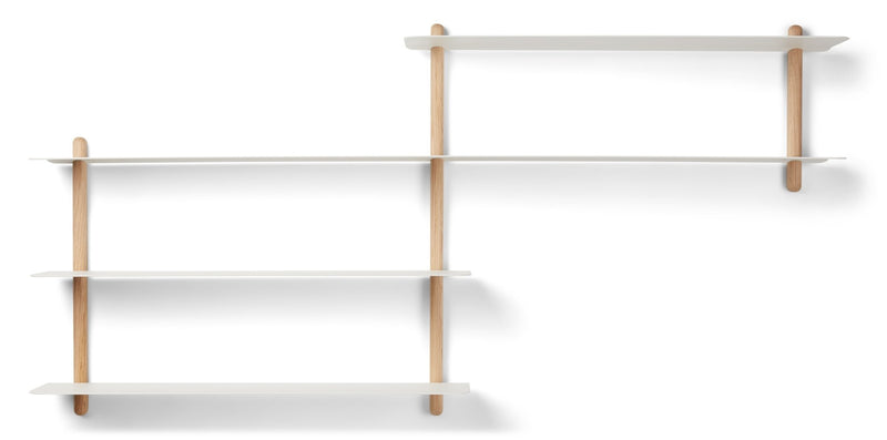 Nivo Shelf B - Gejst - Storage + Organization - White - HORNE