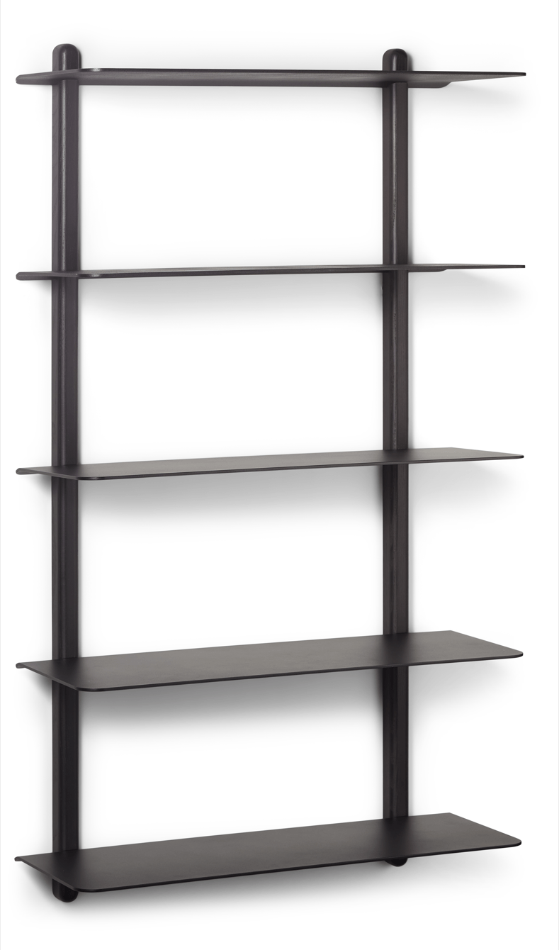 Nivo Shelf E - Gejst - Storage + Organization - Black - Small - HORNE