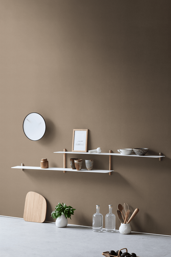 Nivo Shelf H - Gejst - Storage + Organization - White - HORNE