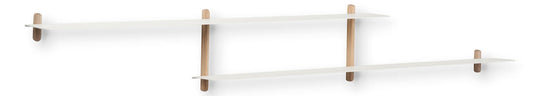 Nivo Shelf H - Gejst - Storage + Organization - White - HORNE