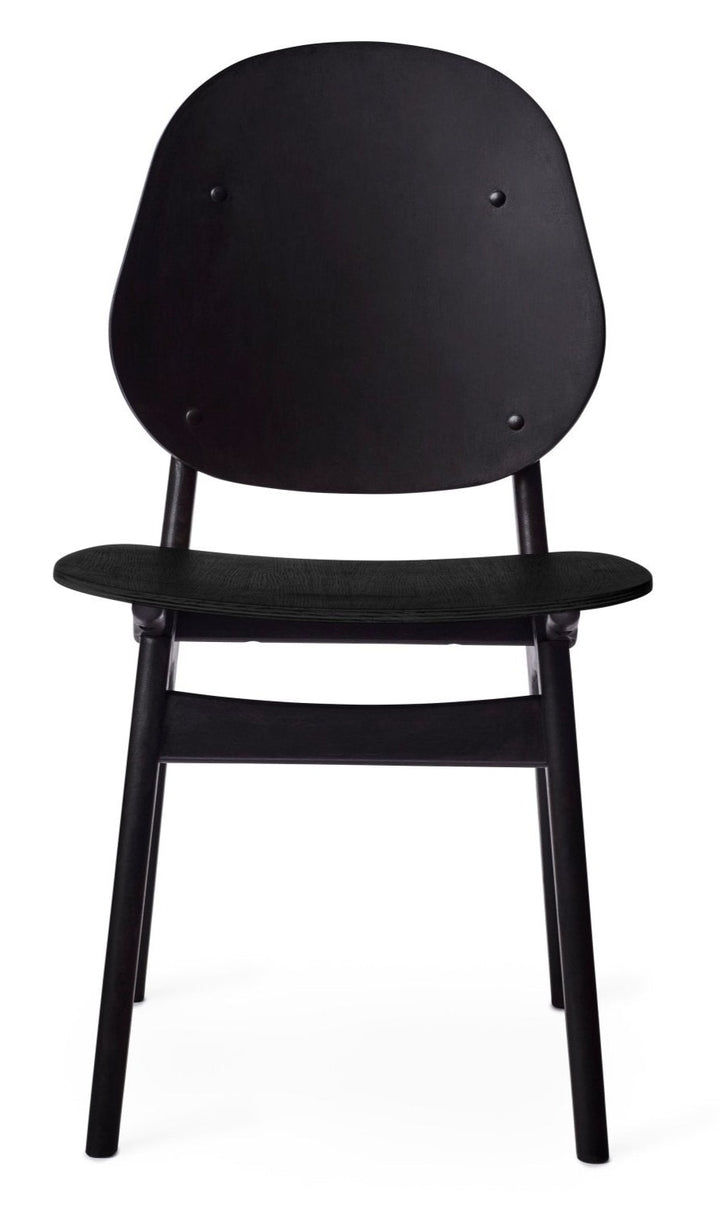 Noble Dining Chair - Warm Nordic - Chairs - No Upholstery/ Black Beech - HORNE