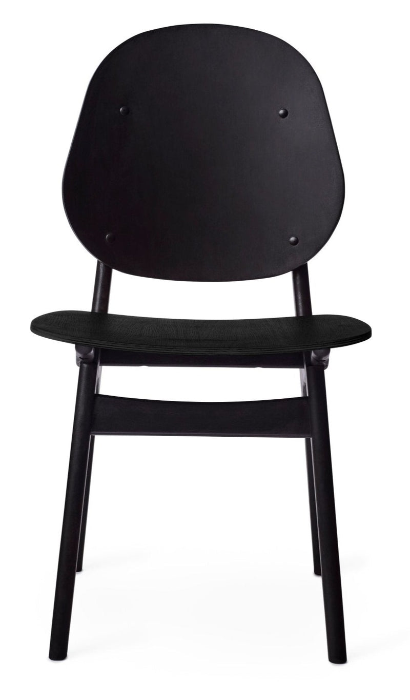 Noble Dining Chair - Warm Nordic - Chairs - No Upholstery/ Black Beech - HORNE