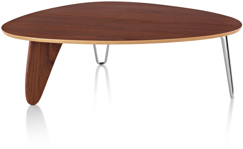 Noguchi® Rudder Table - Herman Miller® - Tables - Walnut - Trivalent Chrome - HORNE