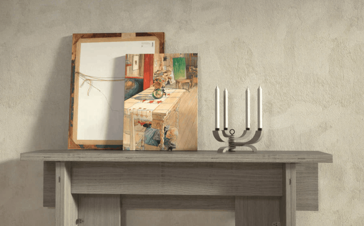 Nordic Light Foldable Candelabra - Design House Stockholm - Candle Holders - Red - HORNE