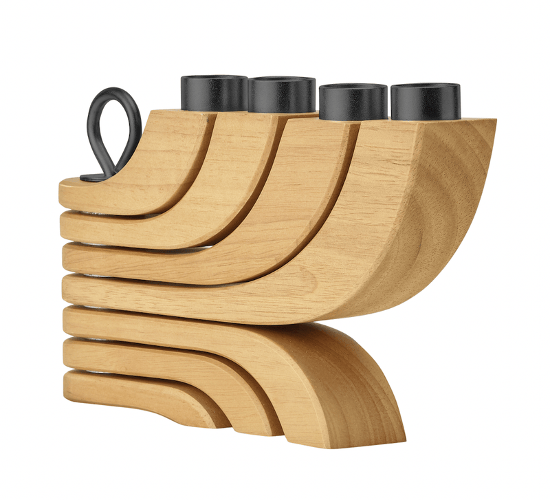 Nordic Light Foldable Candelabra - Design House Stockholm - Candle Holders - White - HORNE