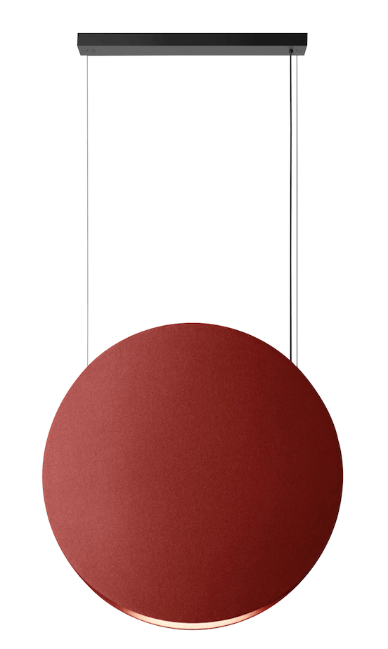 Noren S/100 LED Dimmable Pendant - Bover - Pendants - Direct & Indirect Light - Terracotta - HORNE