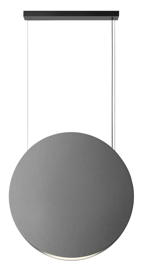 Noren S/100 LED Dimmable Pendant - Bover - Pendants - Direct Light Only - Dark Grey - HORNE