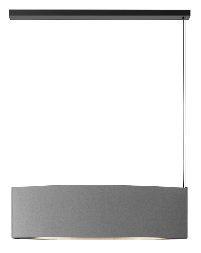 Noren S/123 LED Dimmable Pendant - Bover - Pendants - Direct Light Only - Light Grey - HORNE