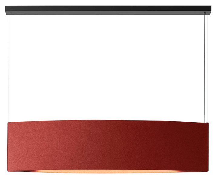 Noren S/151 LED Dimmable Pendant - Bover - Pendants - Direct & Indirect Light - Terracotta - HORNE
