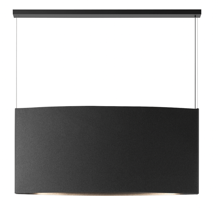 Noren S/151.2 LED Dimmable Pendant - Bover - Pendants - Direct Light Only - Dark Grey - HORNE