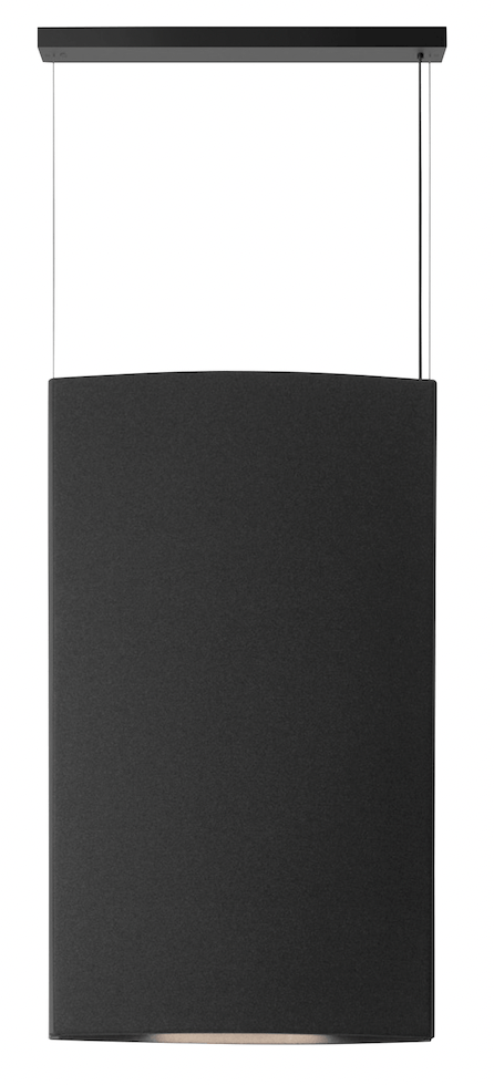 Noren S/72 LED Dimmable Pendant - Bover - Pendants - Direct & Indirect Light - Dark Grey - HORNE