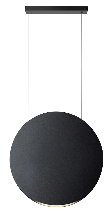 Noren S/85 LED Dimmable Pendant - Bover - Pendants - Direct Light Only - Dark Grey - HORNE