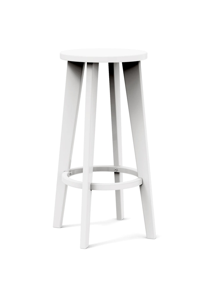 Norm Bar Stool - Loll Designs - Outdoor Furniture - Cloud White - HORNE
