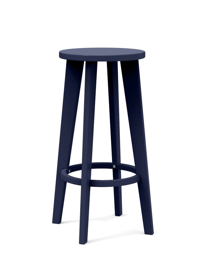 Norm Bar Stool - Loll Designs - Outdoor Furniture - Navy Blue - HORNE