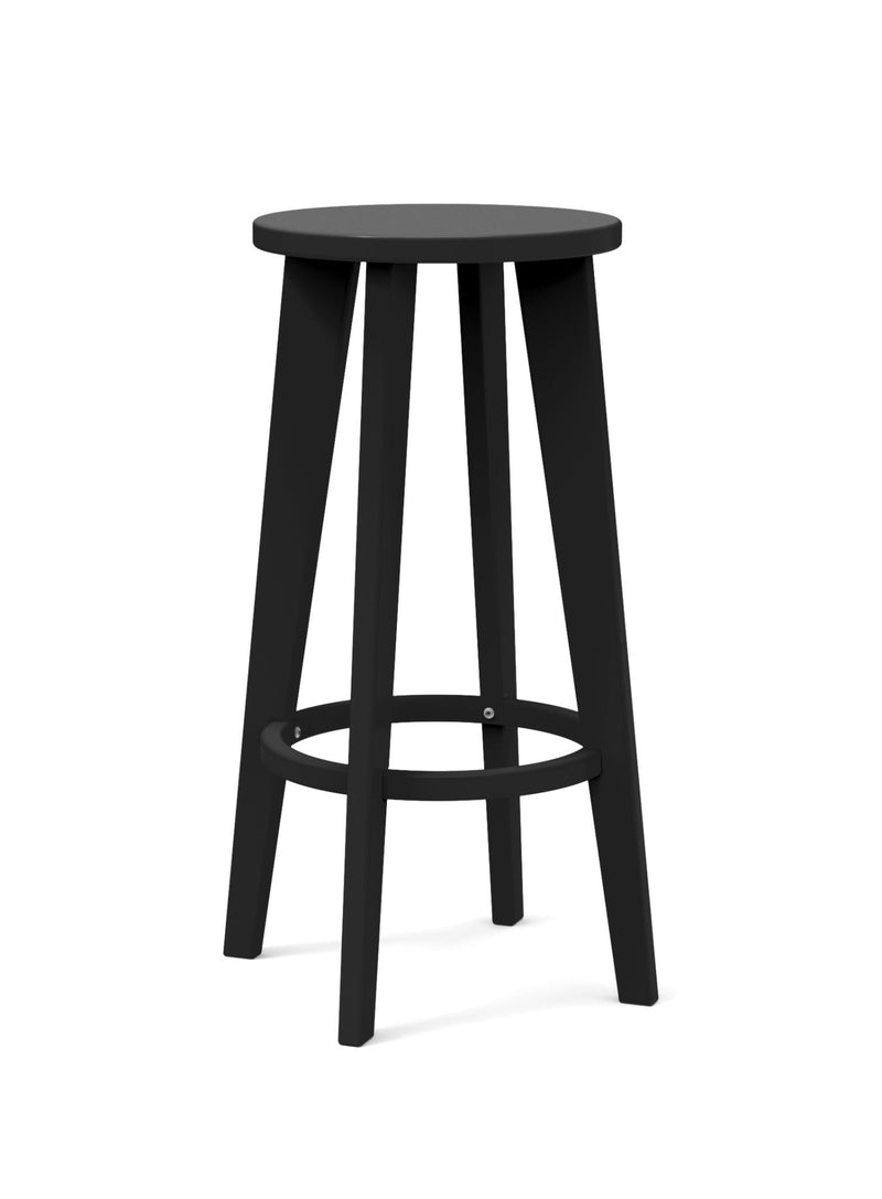 Norm Bar Stool - Loll Designs - Outdoor Furniture - Black - HORNE