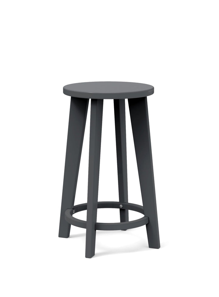 Norm Counter Stool - Loll Designs - Outdoor Furniture - Charcoal Grey - HORNE